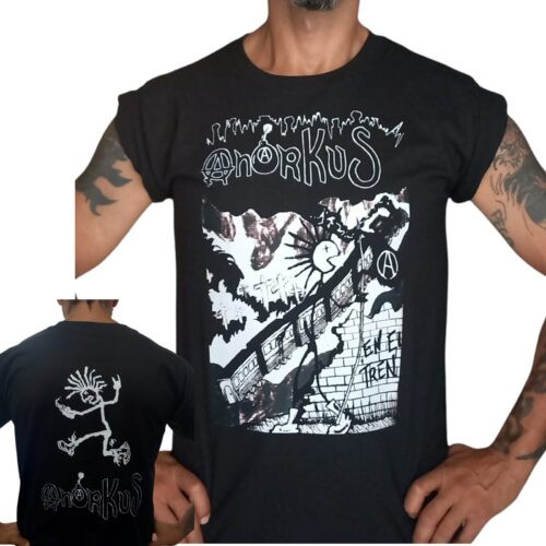 REMERA ANARKUS EN EL TREN